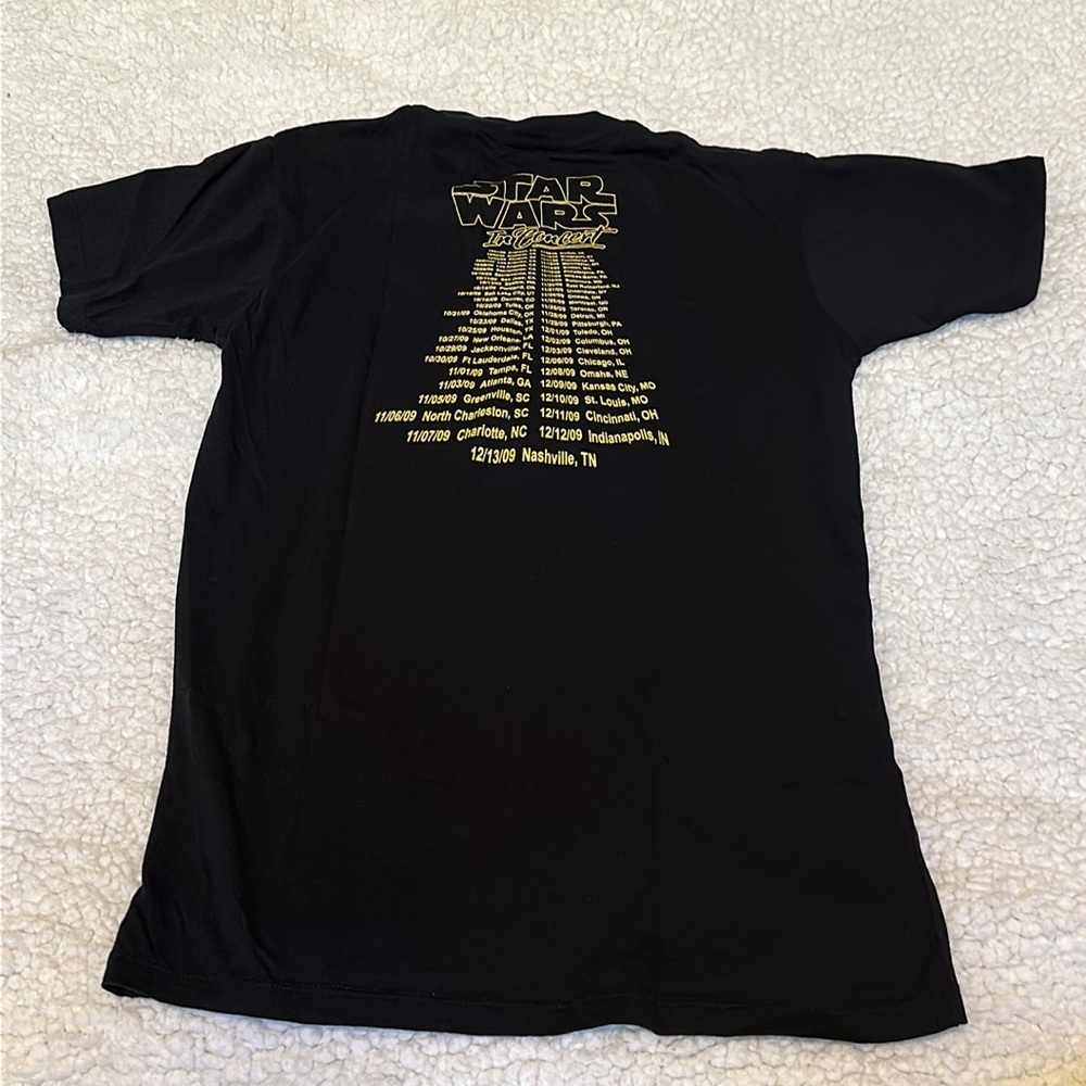 Star Wars in‎ Concert 2009 Tour Merch Graphic T-Shirt - Picture 6 of 9